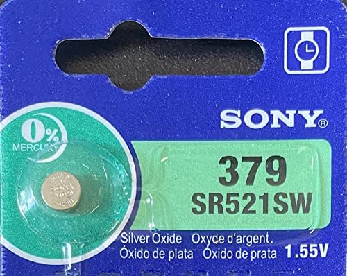 1 парчиња SR379 379 SR521 SR521SW Sony Картичка 0% Hg 1.55 V сребрен Оксид батерија