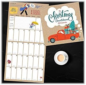 ИЗДАВАШТВО Тф-Божиќен Календар За Одбројување На Божиќ-Домашна И Канцелариска Организација - Голем Месечен Простор На Решетката