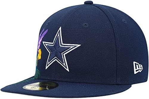 Нова ера машка NFL цветаше 59fifty опремена капа