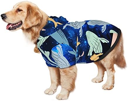 Голем џемпер за миленичиња со кит-гасови од кучиња, џемпер за миленичиња со капа, со капа, мачка облека, палто XX-голем