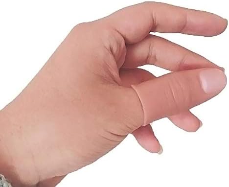 ZQION палците со лажен палец на палецот магичен прст за исчезнување, размена и појавување на трикови за магични палец