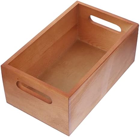 Организатор за накит Doitool Box 2PCS кутија дрвена кутија за складирање на накит Организатор за накит, занаетчиски куќишта за складирање на