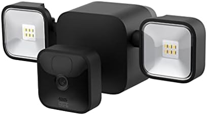 Трепкање Рефлектор камера - безжична паметна безбедност надворешна камера + LED монтирање, двегодишна батерија, детекција на движење