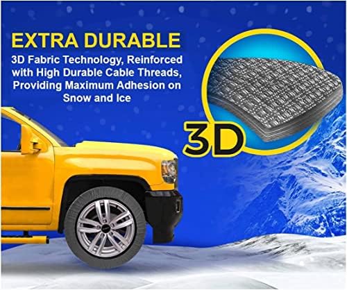 Премиум автомобил гуми снежни чорапи за зимска екстрапро -серија текстилен снежен ланец за Фолксваген голф