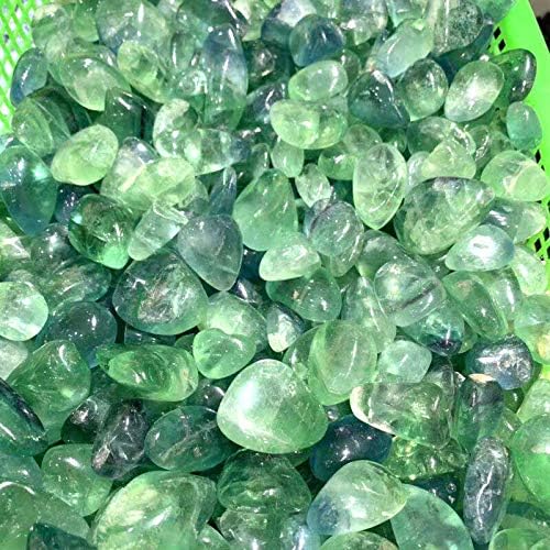 Binnanfang AC216 100g 15-35mm природен зелен флуорит неправилен полиран оригинален кристален камен природни камења и минерали кристали