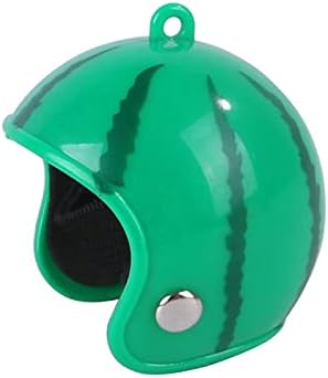 Папагал шлем пилешка капа, смешна шлем за безбедност на миленичиња, животинска играчка за пилиња кокошки птица, мала loveубов за заштита