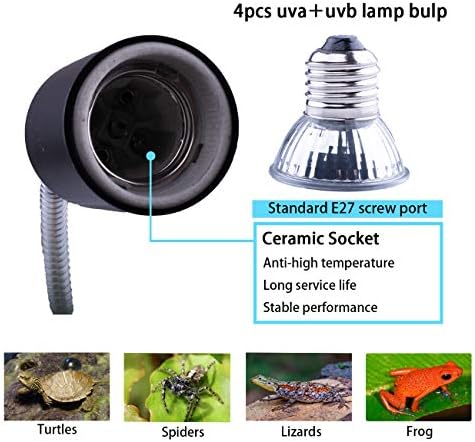 Tslive топлинска ламба, UVB сијалица, UVB Tslive Light Filture, UVA UVB Tslive светлина, водна ламба за греење на желка, држач за греење на