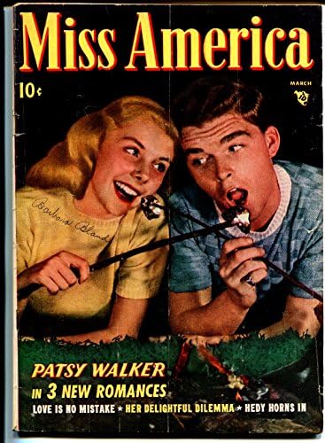 Мис Америка Вол. 7 8 1948-Навремено-Петси Вокер-стрипови-Бел Слез-мода-ВГ-