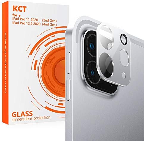 KCT PaperFeel Pro Заштитник на екранот за приватност компатибилен со iPad Pro 11 Inch 2021 & 2020 со заштитник на леќи со сребрена камера