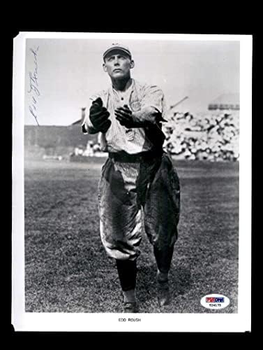 Ед Руш ПСА ДНК потпиша 8x10 Фото црвенило АВТОГРАФИЈА - Автограмирани фотографии од MLB