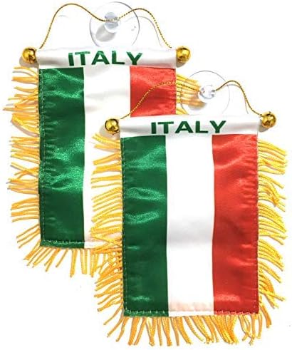 Италијански знамиња за автомобили додаток налепници налепници прозорец мини банери автомобили дома Италија автомобил знамиња Квалитет направени