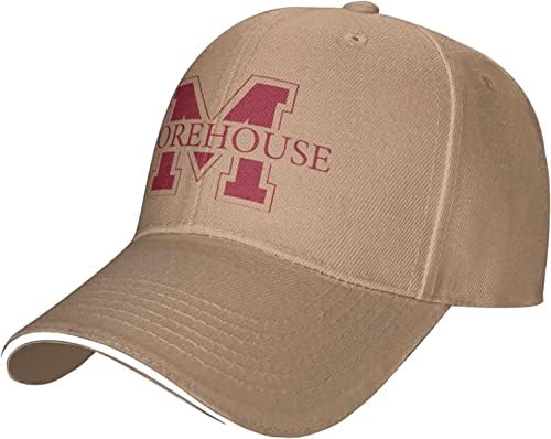 Морехаус колеџ лого Сендвич Кап Унисекс Класик Бејзбол Капинусекс Прилагодлива каскета тато капа