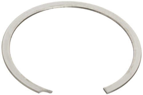 Стандарден внатрешен прстен за задржување, спирала, 302 не'рѓосувачки челик, пасивирана завршница, 3-1/2 Дијаметар на дупки, дебел