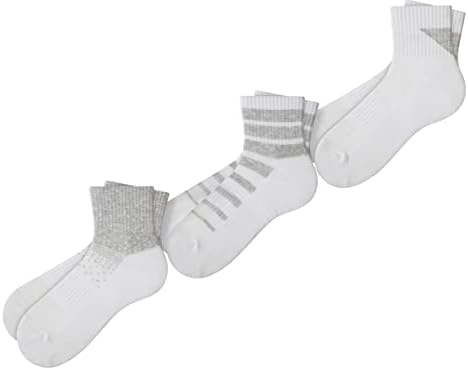 Пар крадци Боо машки чорапи со глуждот со спортска перница, 3 пакувања, претерано чорапи за дишење за мажи