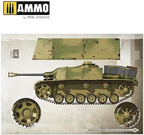 Муниција од Миг Хименез илустрирано упатство за временски услови на Втората светска војна доцна војна германско возило