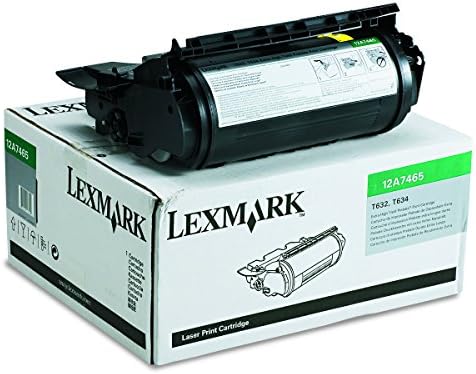 Lexmark 12A7465 Дополнителен кертриџ со тонер со висок принос, црна - во пакување на мало