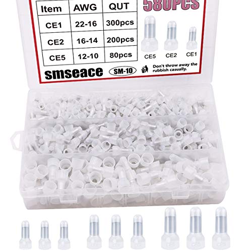 Smseace Crimp/Соголување/Алатки За Сечење,Опсег На Стегање 26-10AWG(1,5-6mm2) Опсег На Соголување 22-16AWG(0,6-1, 3mm2)За Изолирани
