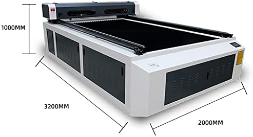 Машина за сечење на ласерски C02 C02 80W 1300 * 2500mm Десктоп 1325 CO2 Етикета за иверица од порцеланска плочка текстил