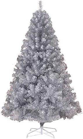 Dulplay Premium Вештачка Новогодишна Елка 6,8 стапки пвц Украсени Дрвја Се Чувствуваат-Вистински Метален Држач Лесно Склопување