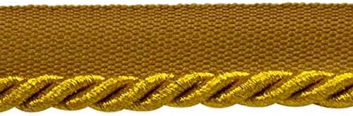Облеки од дворот Глорија 1/4 Металик изопачен кабел за усни | Античко злато |