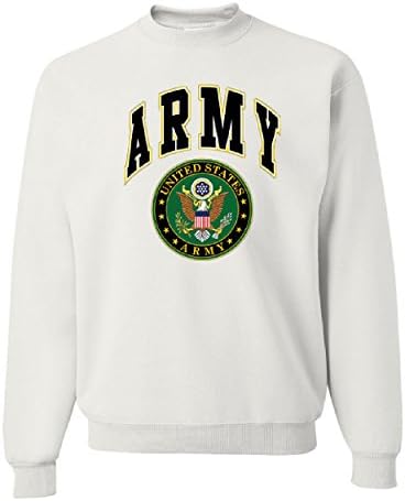 Tee Hunt United Army Army Crew Neck Sweatshirt Army Crest Patricirot