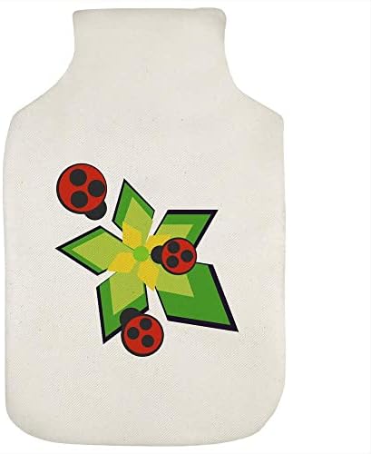 Azeeda 'стилизирани бубачки и цвет' капаче за шише со топла вода