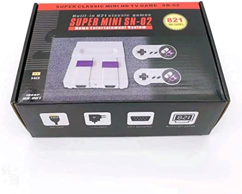 81 HD Machine Machine Super Mini 8-битна игра SNES Mini црвена и бела машина има вградени 821 игри.