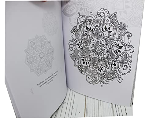 Добијте Добро Наскоро уметнички комплет домашни активности книги за боење за возрасни &засилувач; пакет за нега на моливи | Кошница
