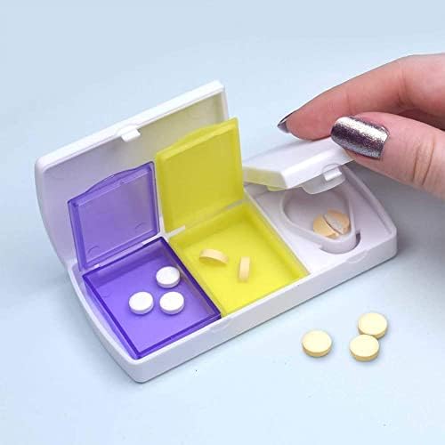 Кутија за пилули „рамка за срца“ со сплитер на таблети