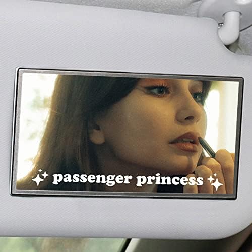 Налепница за принцеза на Aolamegs Passenger, 3 пакувања симпатични налепници за ретровизори за прозорец за автомобили, смешни додатоци