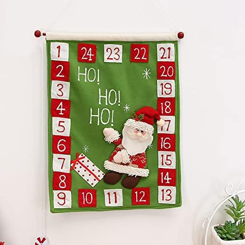 Божиќ Одбројувањето Календар Ѕид Календар Приврзок Дедо Мраз Хотел Лоби Семејство Приврзок