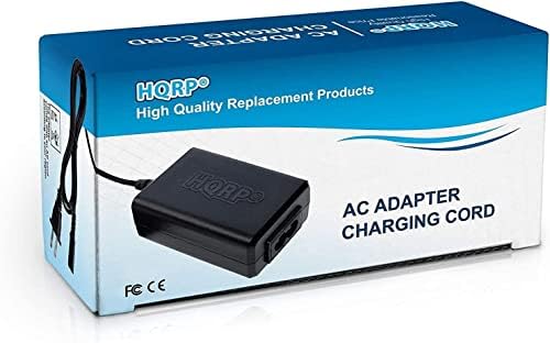 Adapter/Напојување со напојување со HQRP AC Компатибилен со Canon PowerShot SX10 IS/SX -10/SX10IS дигитална камера - Замена со адаптер за приклучок