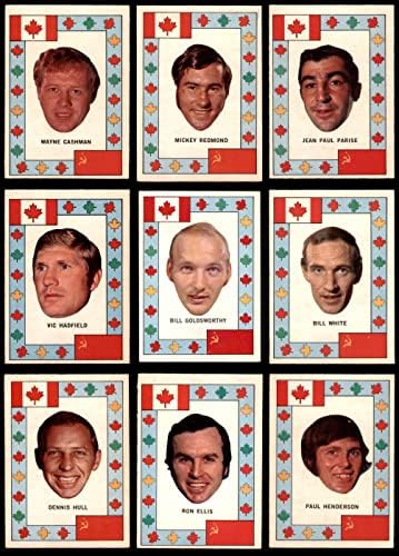 1972-73 О-пи-чие-тимот во Канада хокеј скоро комплетен сет екс
