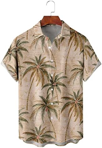Xxbr 2023 3Д печатење сликарство цветна хавајска кошула мажи жени исклучуваат јака гроздобер улична машка маица за мажи