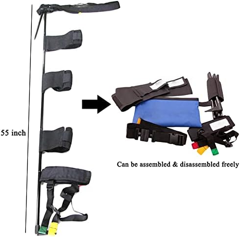 Уред за сплит на влечење на нозете за прва помош на отворено, итно спасување и несреќи - материјали за имобилизација на нозете на нозете на нозете