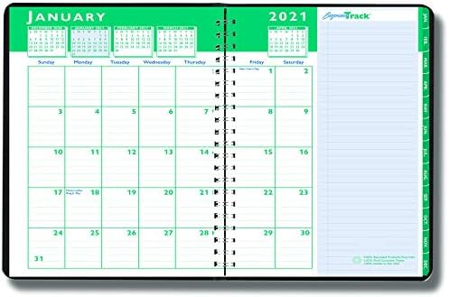 Куќа На Дулитл 2021 Неделен И Месечен Календар На Планери, Експресна Патека, 8,5 х 11 Инчи, јануари-јануари