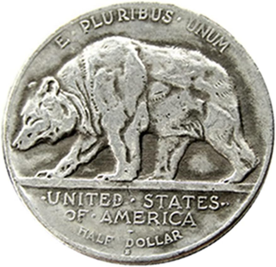Комеморативна Монета Од Половина Долар На Сад 1925 Странска Репродукција Сребрен Извор