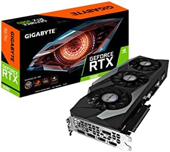 Gigabyte Geforce RTX 3080 Gaming OC 12G графичка картичка, 3x вентилатори на ветерници, 12 GB 384-битна GDDR6X, GV-N3080Gaming