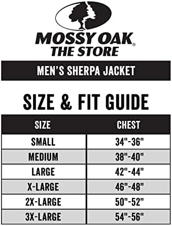 Mossy Oak Sherpa Fleece ја постави ловечката јакна од камо за мажи
