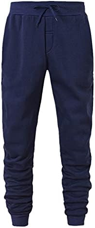 Машки тренерки Зима 2022 Обичен спортски џогер спорт спортски џебови џебови со потези од долги ракави дуксери со џемпери 2 парчиња сет