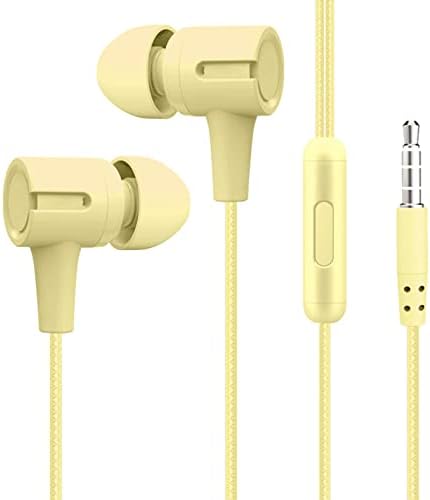 Слушалки во Слушалки За Уши со Микрофон 3,5 мм Жични Слушалки за iOS И Android Паметни Телефони Лаптопи Mp3 Игри На Среќа Walkman Уво Телефон
