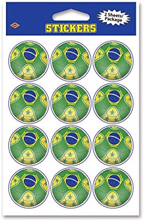 Фудбалски тимови на Биист Бразил, спортски налепници, разнобојни