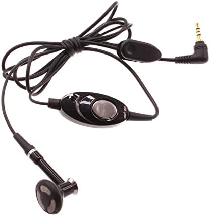 Моно слушалки со жичен слушалки со слушалки 2,5мм слушалки црна компатибилна со Motorola Buzz+ IC602 - C168I - C257 - C261 - спојката