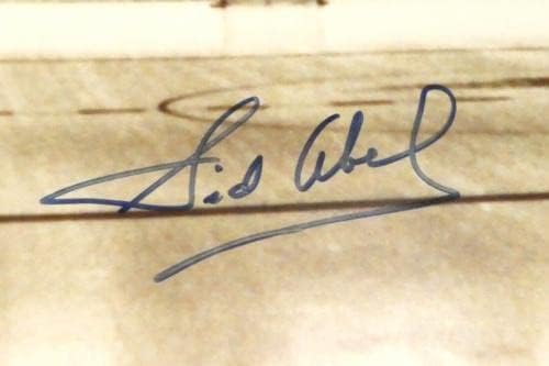 Ед acакомин Марсел Дион Сид Абел потпиша 20x28 Детроит Црвени крилја Хоф - Автограмирани фотографии од НХЛ