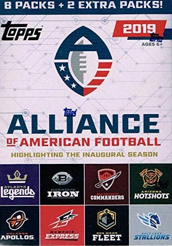 Алијанса на Топпс 2019 на американскиот фудбал - кутија за вредности