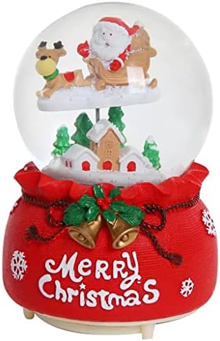 Hmggdd Дедо Мраз Клаус Кристал топка Музичка кутија украси креативни октава кутија девојка роденден подарок принцеза девојче подарок предмети