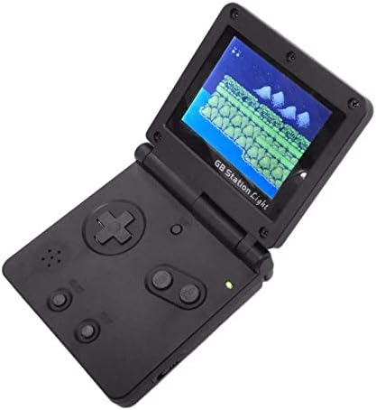 Cyqlygo погоден за GB Station Boy SP PVP рачна конзола за игри 8-битна/32-битна класична флип видео конзола 3 инчен LCD ретро