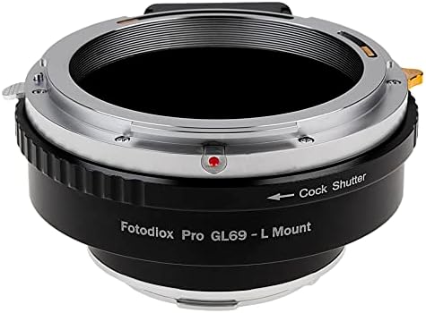 Fotodiox Pro леќи Адаптер за монтирање компатибилен со Fujica GL69 монтирање на леќи на [Redacted] L-Mount Alliance Camera Camerasters системи