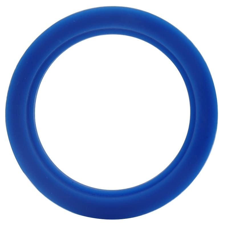 2pcs/5pcs/10pcs одговараат 19/25/32/38/45/51/63/76/89/102/108mM O/D Sanitary SMS Socket Union Blue Silicone Flat Gaturn Ring