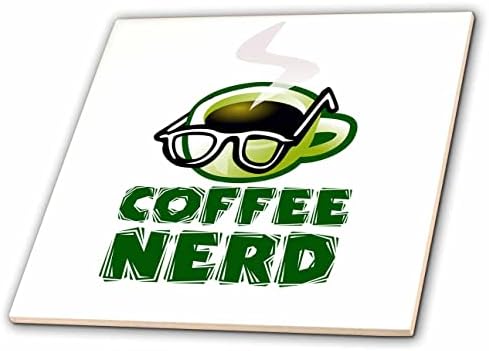 3дроза Слика На Зборови Кафе Нерд Со Зелена Чаша И Чаши-Плочки